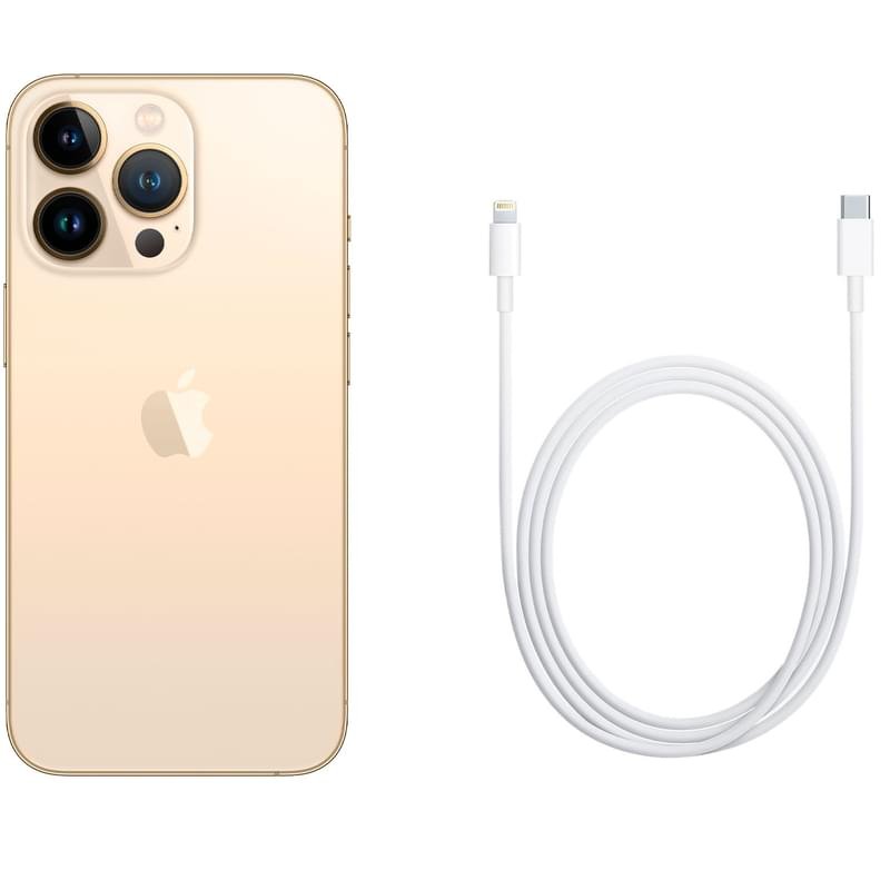 Смартфон Apple iPhone 13 Pro 256GB Gold - фото #4
