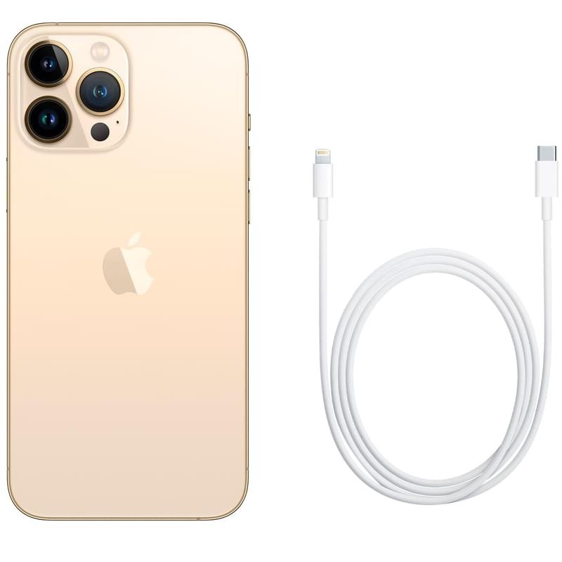 Смартфон Apple iPhone 13 Pro Max 128GB Gold - фото #4