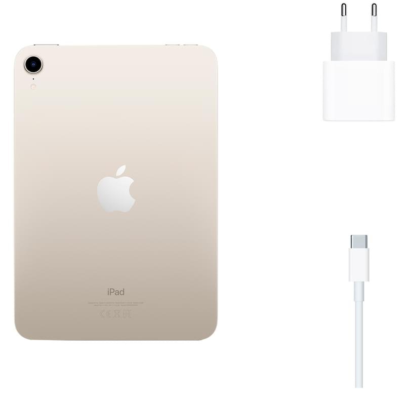 Планшет Apple iPad Mini 2021 64GB WiFi Starlight (MK7P3RK/A) - фото #5