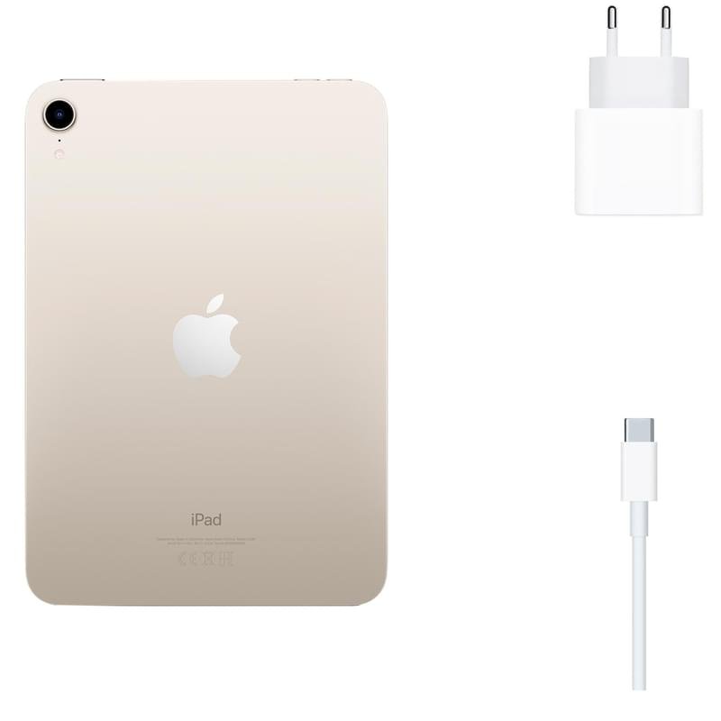 Планшет Apple iPad Mini 2021 256GB WiFi Starlight (MK7V3RK/A) - фото #5