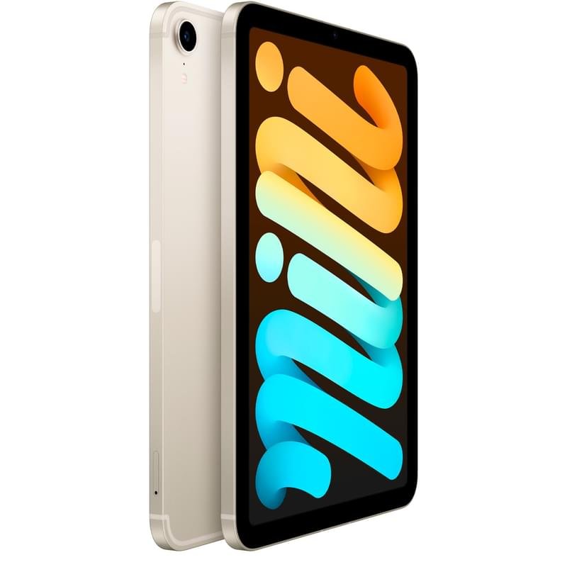 Планшет Apple iPad Mini 2021 64GB WiFi + Cellular Starlight (MK8C3RK/A) - фото #2