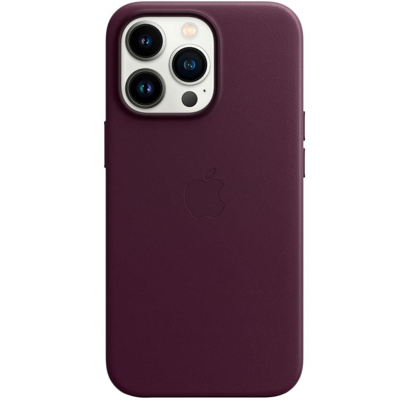 Чехол для iPhone 13 Pro, Leather Case with MagSafe, Dark Cherry (MM1A3ZM/A) - фото #1