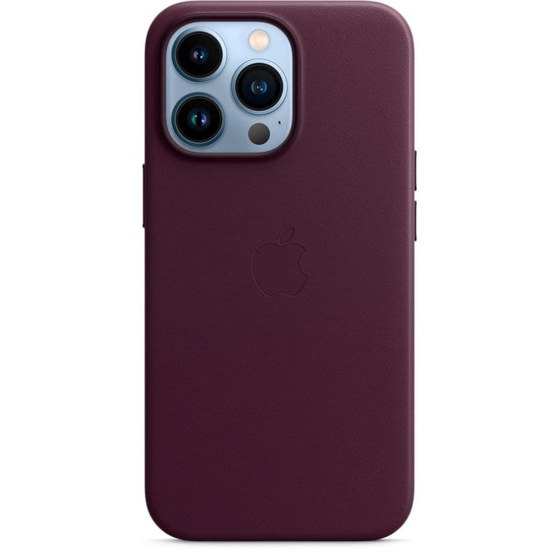 Чехол для iPhone 13 Pro, Leather Case with MagSafe, Dark Cherry (MM1A3ZM/A) - фото #2