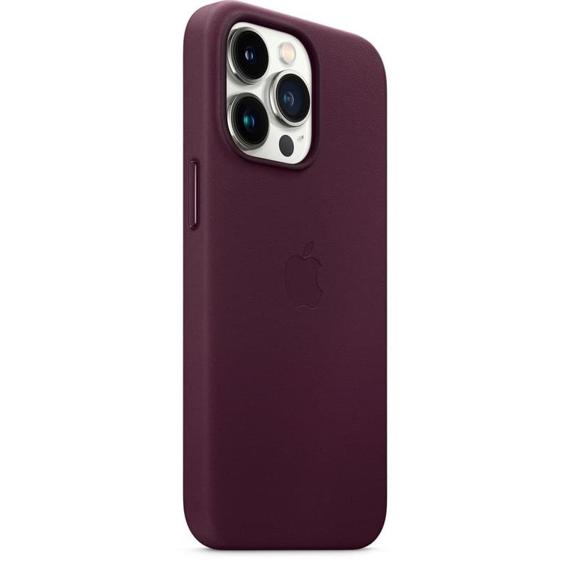 Чехол для iPhone 13 Pro, Leather Case with MagSafe, Dark Cherry (MM1A3ZM/A) - фото #4