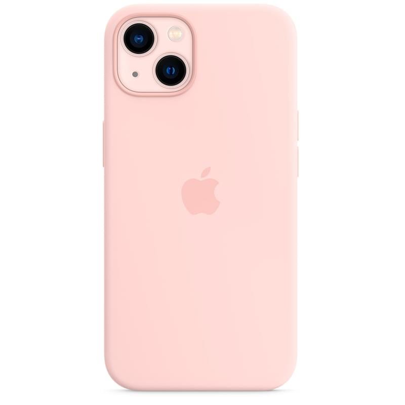 Чехол для iPhone 13, Silicone Case with MagSafe, Chalk Pink (MM283ZM/A) - фото #3