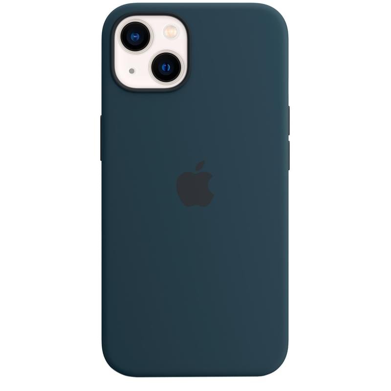 Чехол для iPhone 13, Silicone Case with MagSafe, Abyss Blue (MM293ZM/A) - фото #0