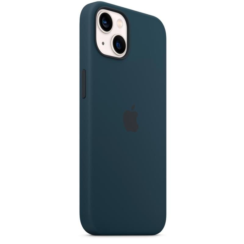 Чехол для iPhone 13, Silicone Case with MagSafe, Abyss Blue (MM293ZM/A) - фото #5