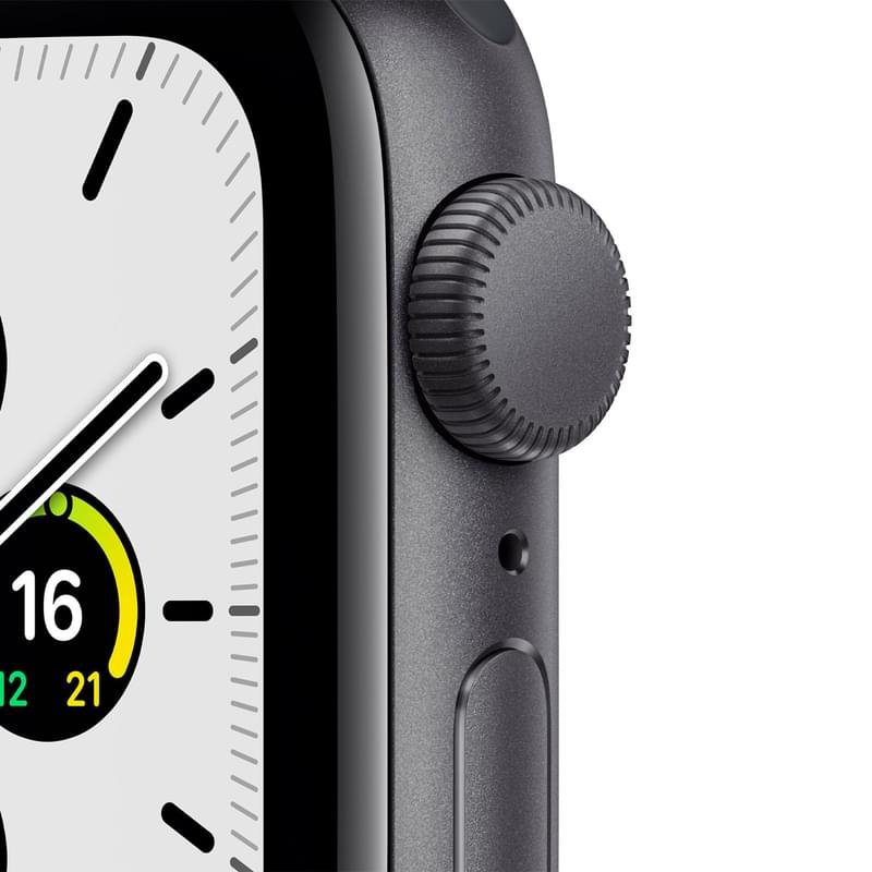 Смарт часы Apple Watch SE GPS, 40mm Space Gray Aluminium Case with Midnight Sport Band (MKQ13GK/A) - фото #1