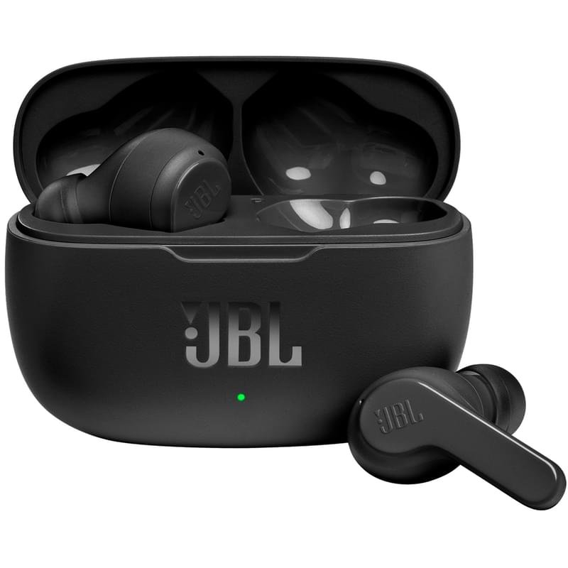 Наушники Вставные JBL Bluetooth Wave 200TWS, Black (JBLW200TWSBLK) - фото #0