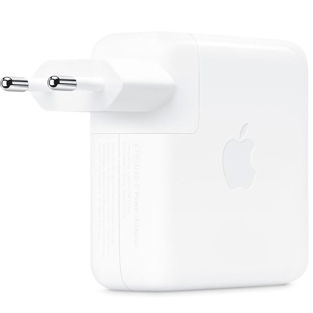 Адаптер питания Apple, 1*Type-C 67Вт (MKU63ZM/A) - фото #1