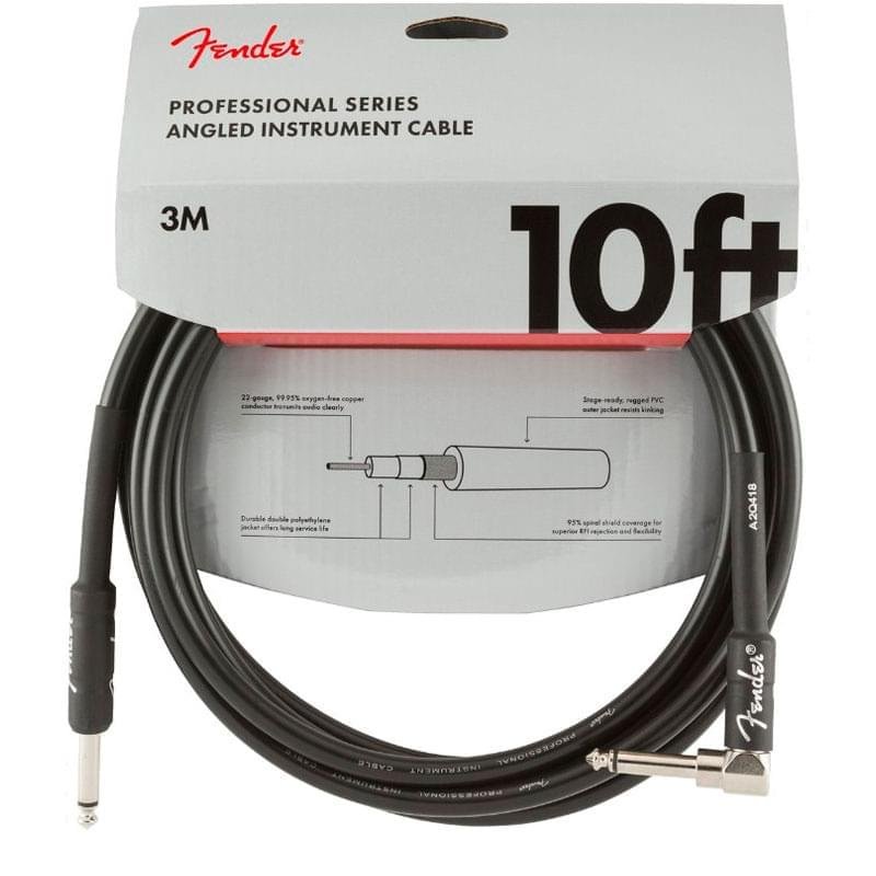 Инструментальный кабель FENDER Professional Series,3 m - фото #0