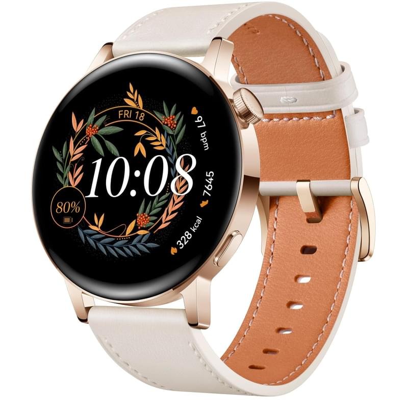 Смарт часы HUAWEI Watch GT3 (42mm), Light Gold (Milo-B19V) - фото #0