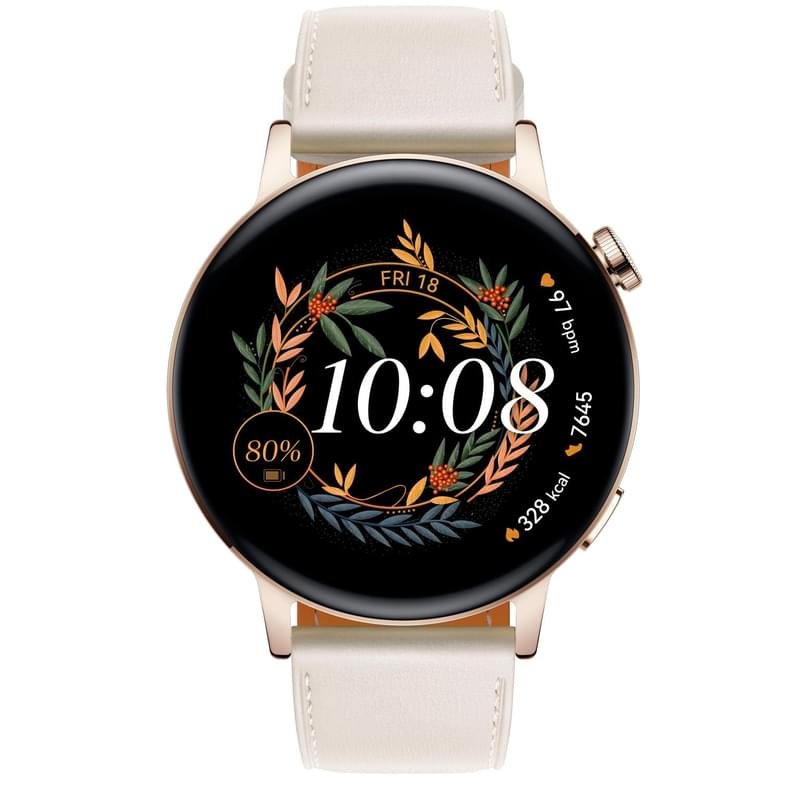 Смарт часы HUAWEI Watch GT3 (42mm), Light Gold (Milo-B19V) - фото #1
