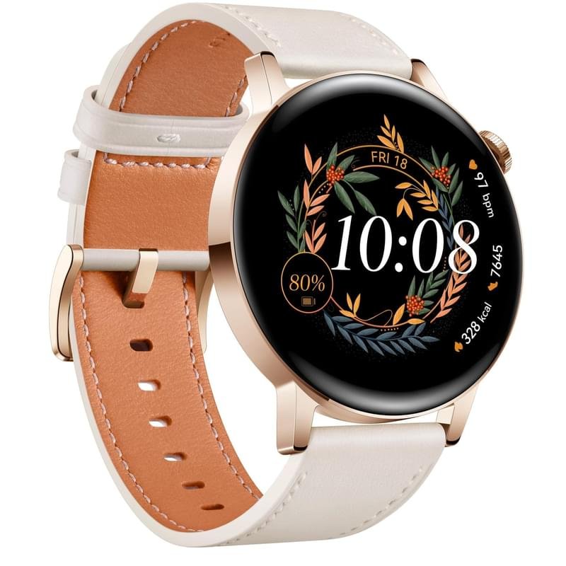 Смарт часы HUAWEI Watch GT3 (42mm), Light Gold (Milo-B19V) - фото #2
