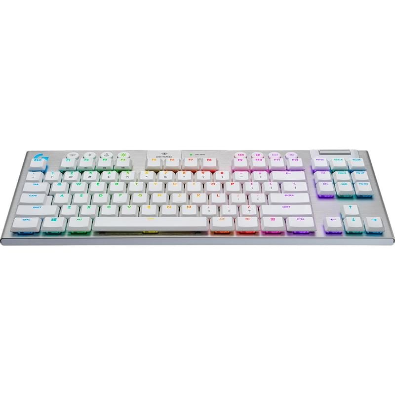 Игровая клавиатура беспроводная Logitech G915 TKL, White (920-010117) - фото #1