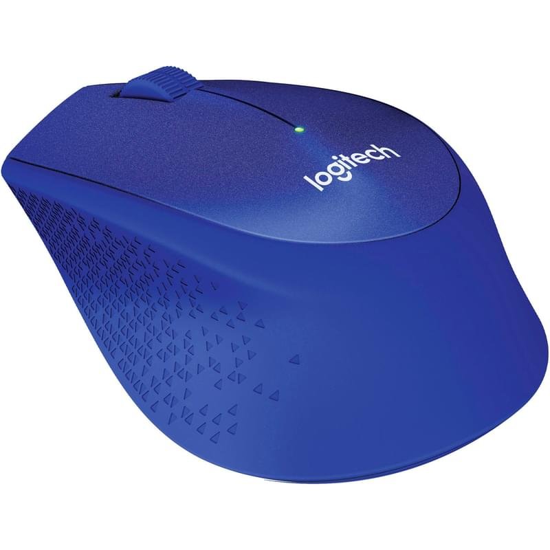 Мышка беспроводная USB Logitech M330 Silent, Blue (910-004910) - фото #1