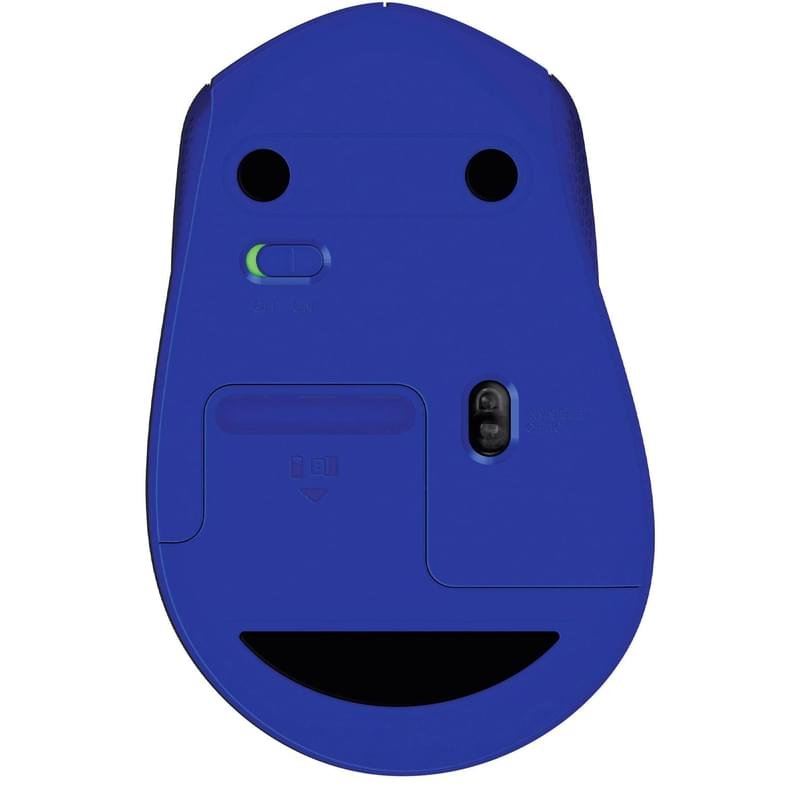 Мышка беспроводная USB Logitech M330 Silent, Blue (910-004910) - фото #2
