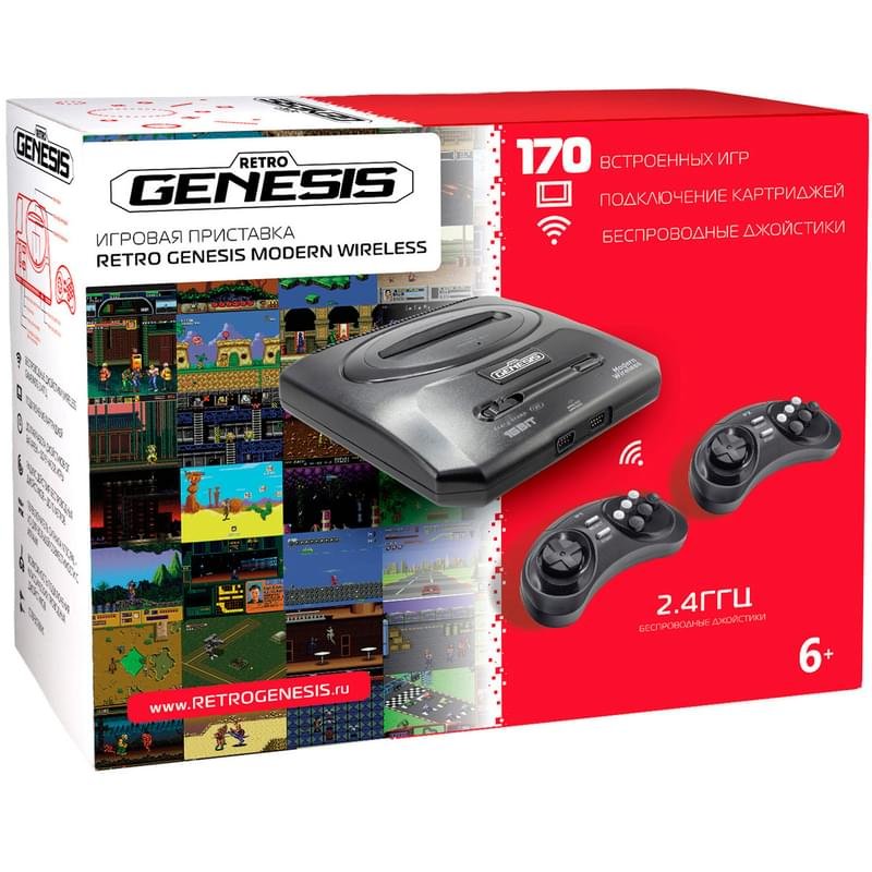 Игровая консоль SEGA Retro Genesis Modern Wireless + 170 игр (ConSkDn78) - фото #3