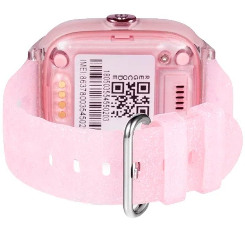 Детские смарт-часы с GPS трекером Wonlex Sirius KT01 розовый - фото #4