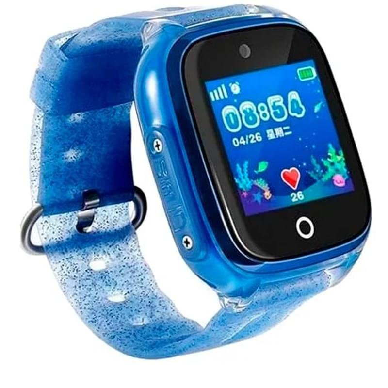 Детские смарт-часы с GPS трекером Wonlex Sirius KT01 синий - фото #1