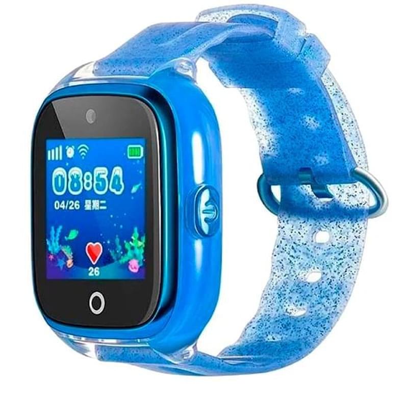 Детские смарт-часы с GPS трекером Wonlex Sirius KT01 синий - фото #3