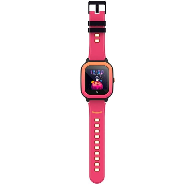 Детские смарт-часы с GPS трекером Wonlex с видеозвонком KT20 розовый - фото #4
