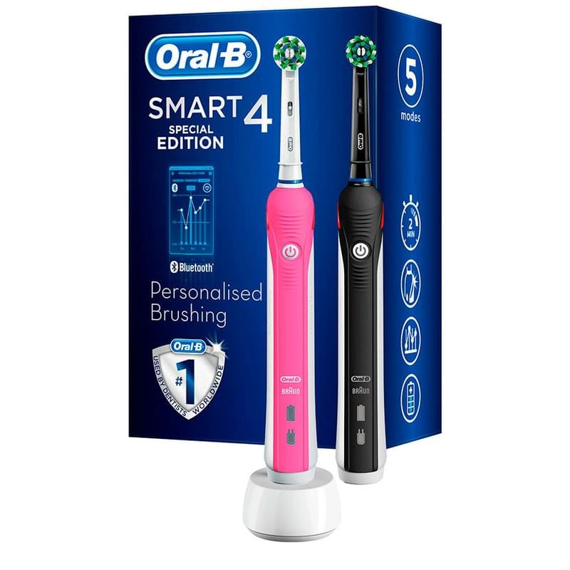 Зубная щетка Oral-B D601.525 Black+Pink - фото #0