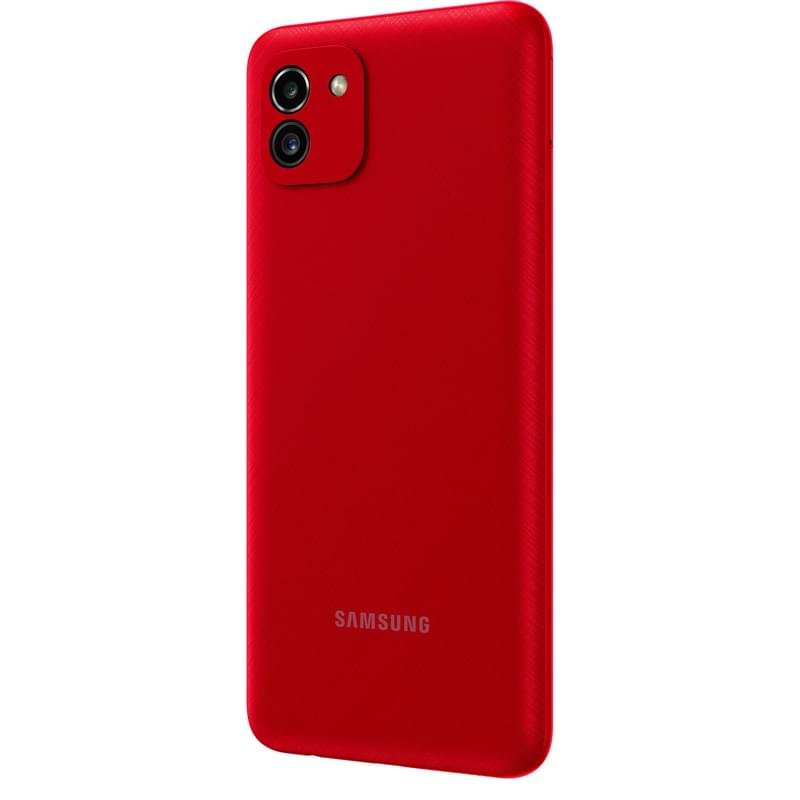 Смартфон Samsung Galaxy A03 64GB Red - фото #6