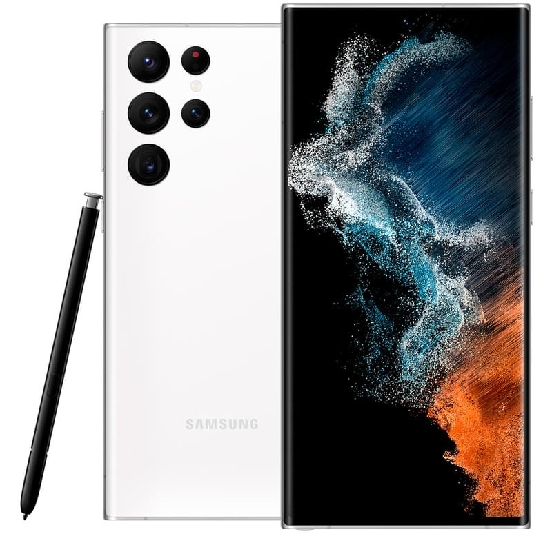 GSM Samsung SM-S908BZWDSKZ смартфоны THX-6.8-108-5 Galaxy S22 Ultra 128Gb Phantom White - фото #0