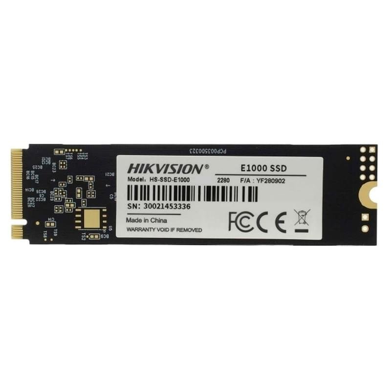 Внутренний SSD M.2 2280 1TB Hikvision E1000 PCIe 3.0 x4 NVMe 3D TLC (HS-SSD-E1000/1024G) - фото #0
