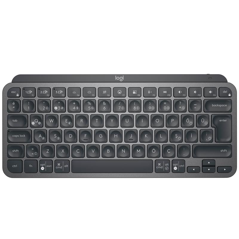Клавиатура беспроводная USB/BT Logitech MX Keys Mini, Graphite (920-010501) - фото #0