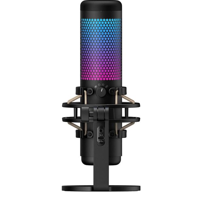 HyperX QuadCast S Ойын микрофоны , Black (4P5P7AA) - фото #2