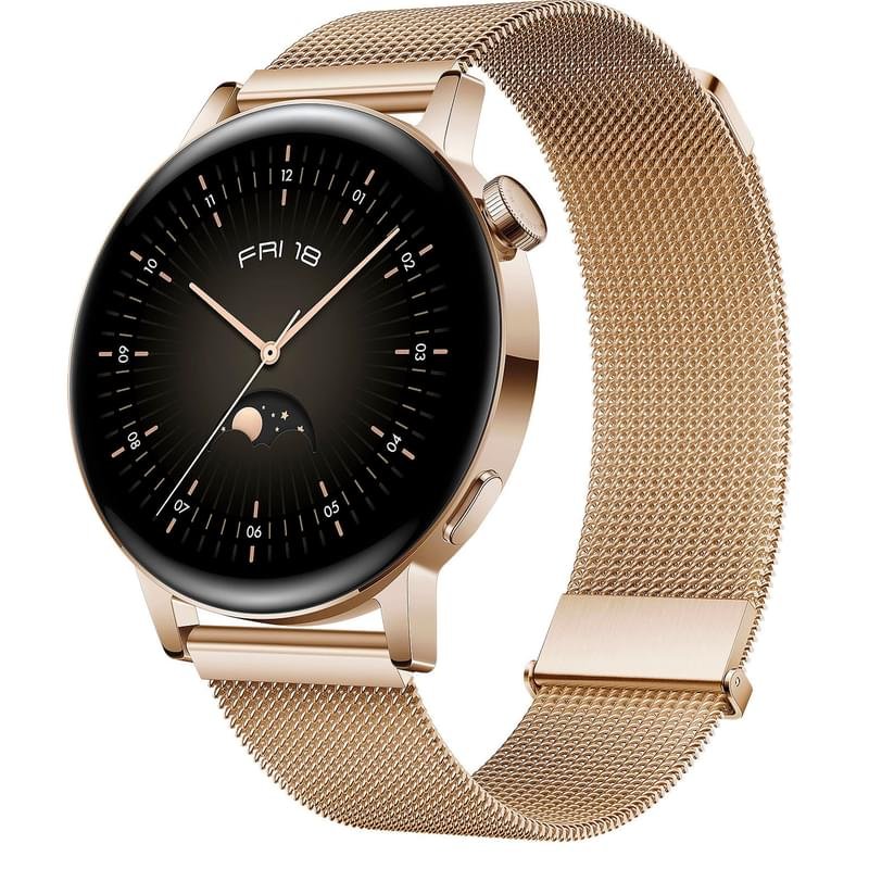 Смарт часы HUAWEI Watch GT3 (42mm), Golden Strap - фото #0