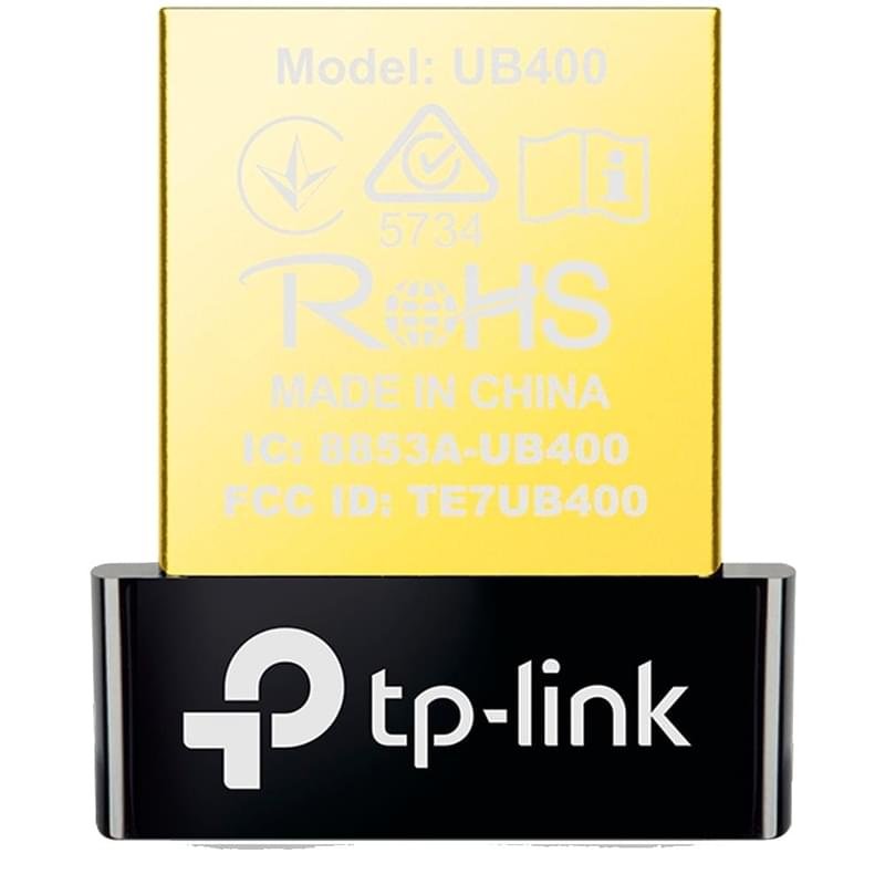 Адаптер USB Bluetooth TP-Link UB400 (BT4.0, Black) - фото #0