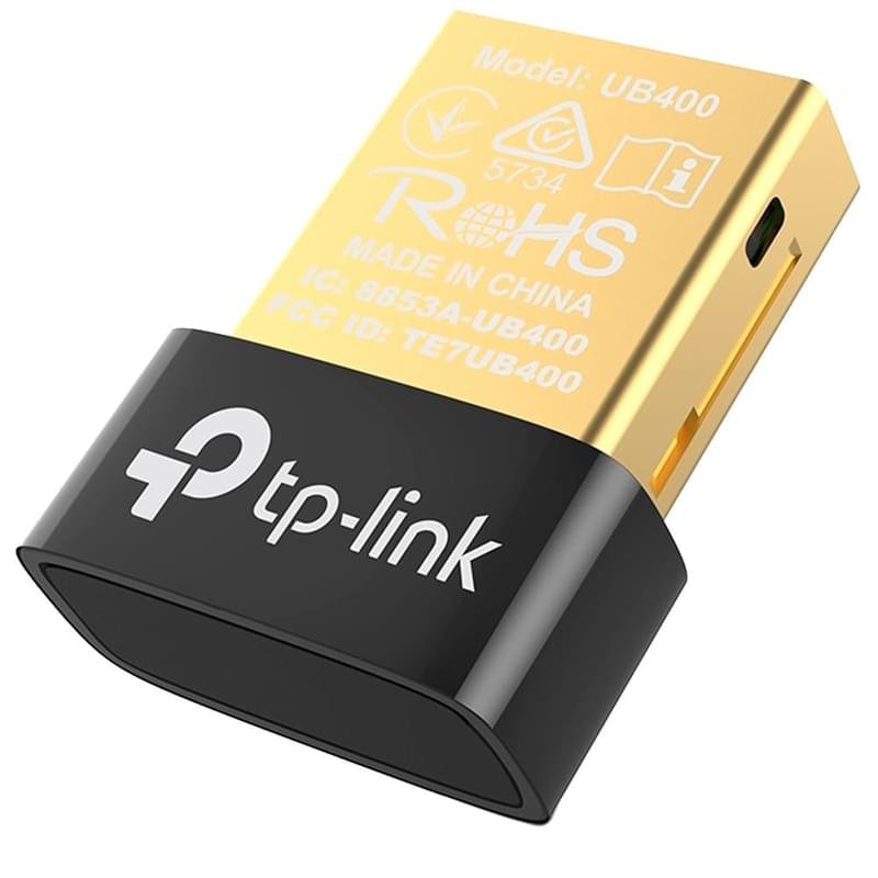 Адаптер USB Bluetooth TP-Link UB400 (BT4.0, Black) - фото #1