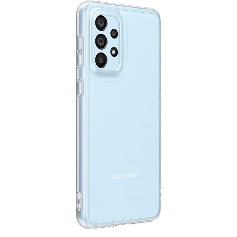 Чехол для Samsung Galaxy A33, Soft Clear Cover, Transparent (EF-QA336TTEGRU) - фото #2