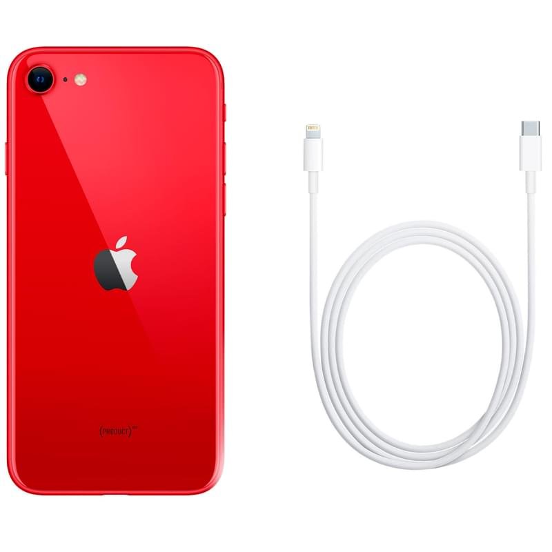 Смартфон Apple iPhone SE 2022 64GB Red - фото #4