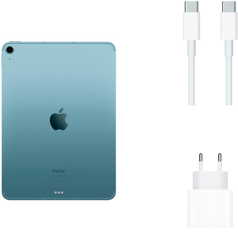 Планшет Apple iPad Air 10.9 2022 64GB WiFi + Cellular Blue (MM6U3RK/A) - фото #4