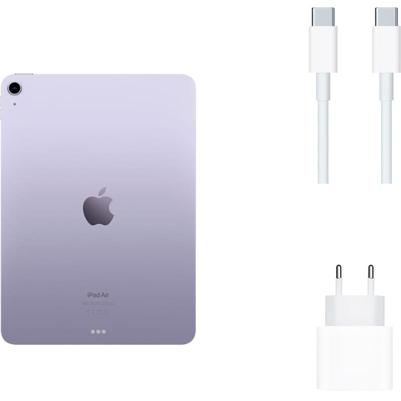 Планшет Apple iPad Air 10.9 2022 64GB WiFi Purple (MME23RK/A) - фото #4