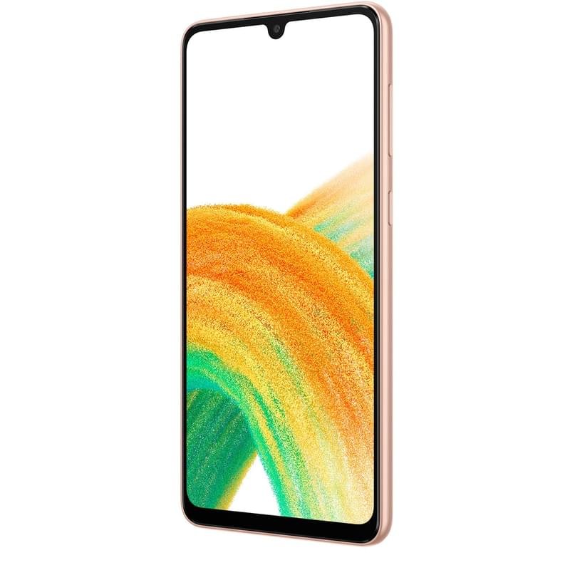 Смартфон Samsung Galaxy A33 128GB Orange - фото #3