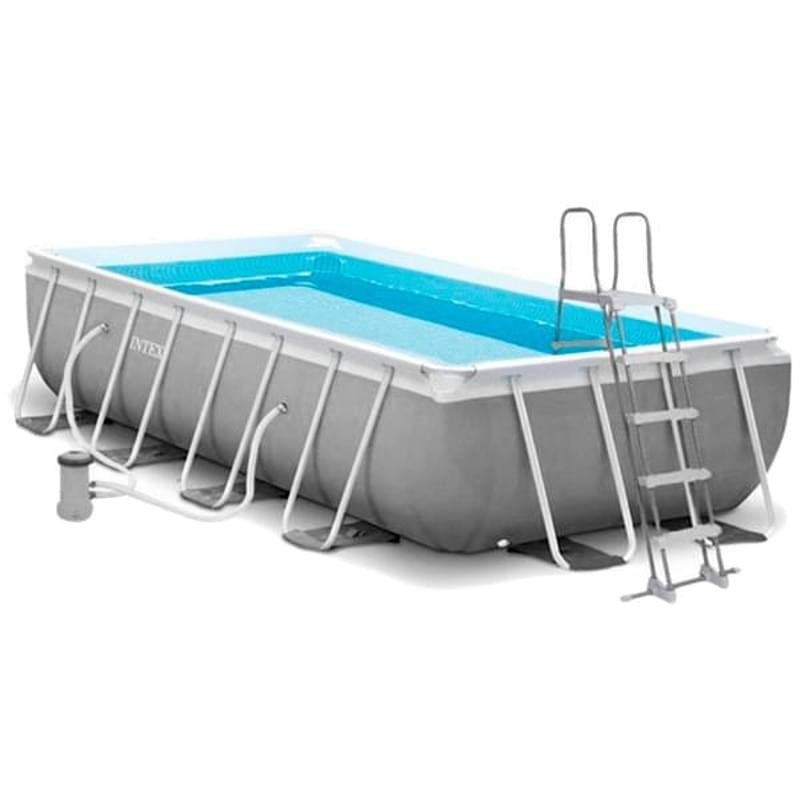 Каркасный бассейн INTEX, 400 х 200 x 100 см, 6836 л, с фильтр-насосом (26788NP) - фото #0