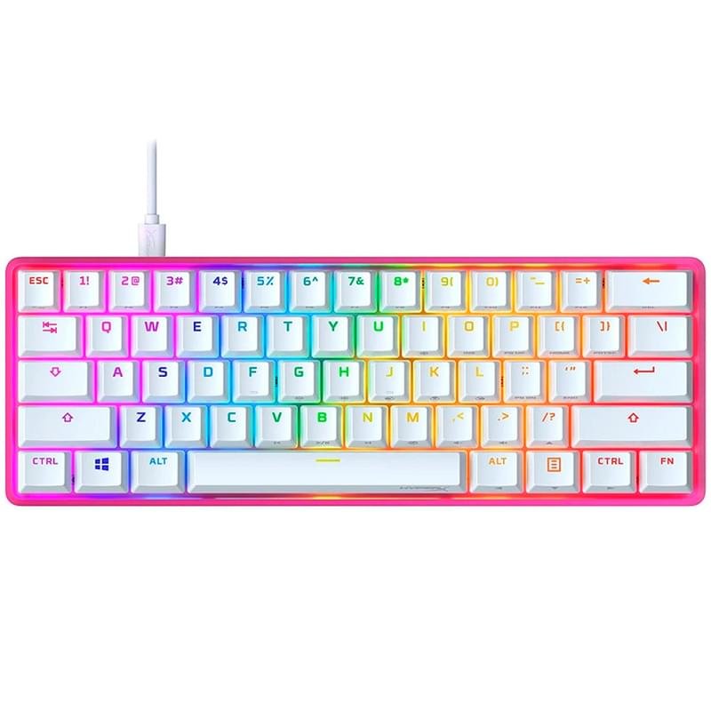 Игровая клавиатура HyperX Alloy Origins 60 Pink, Red Switch (572Y6AA#ACB) - фото #0