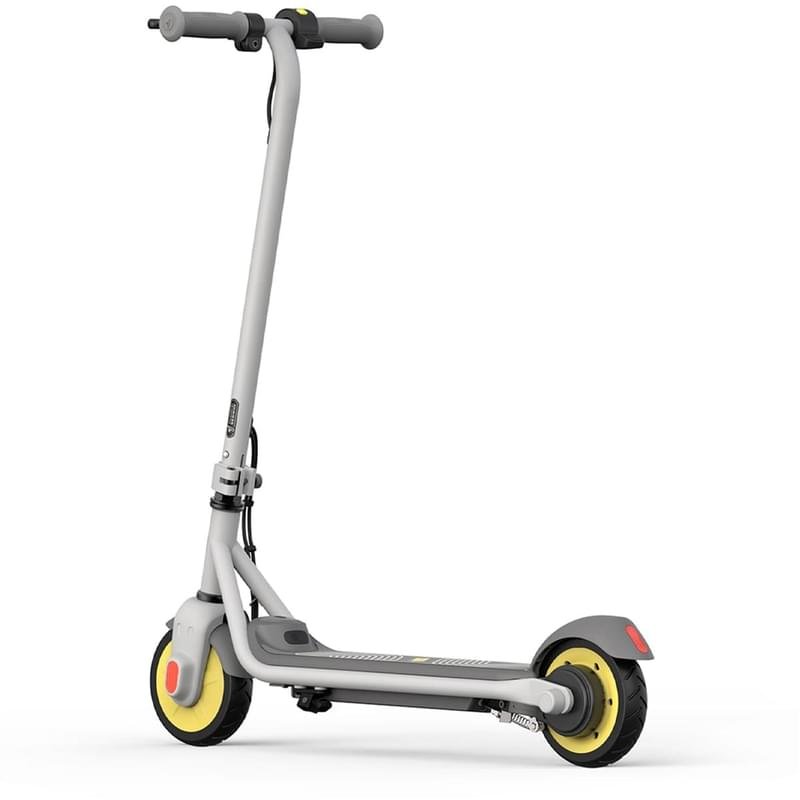 Электросамокат детский Ninebot KickScooter C8 16 км/ч, 50 кг, 10 км, Серый - фото #1
