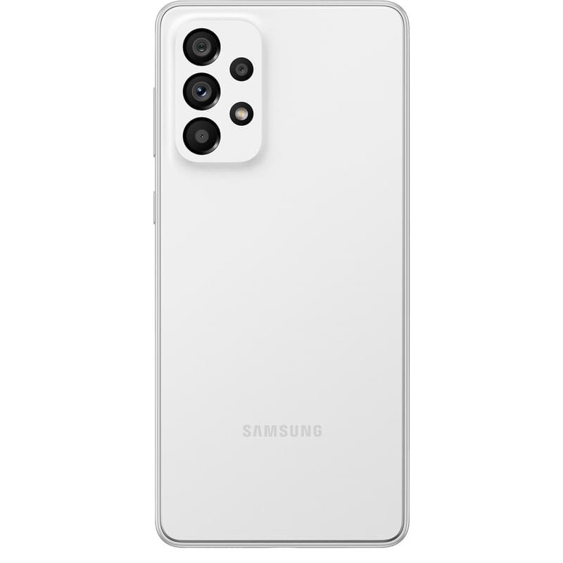 Смартфон Samsung Galaxy A73 128GB White - фото #4