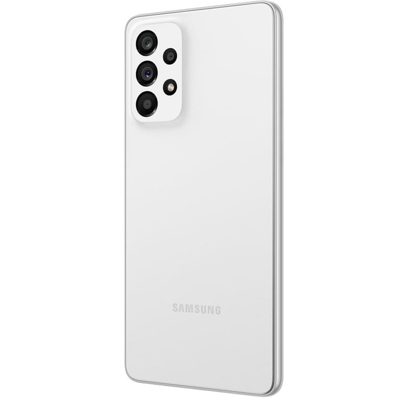 Смартфон Samsung Galaxy A73 128GB White - фото #6