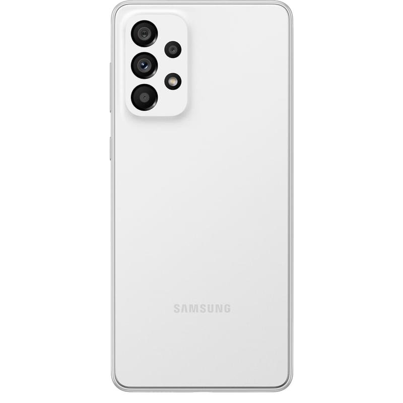 Смартфон Samsung Galaxy A73 256GB White - фото #4