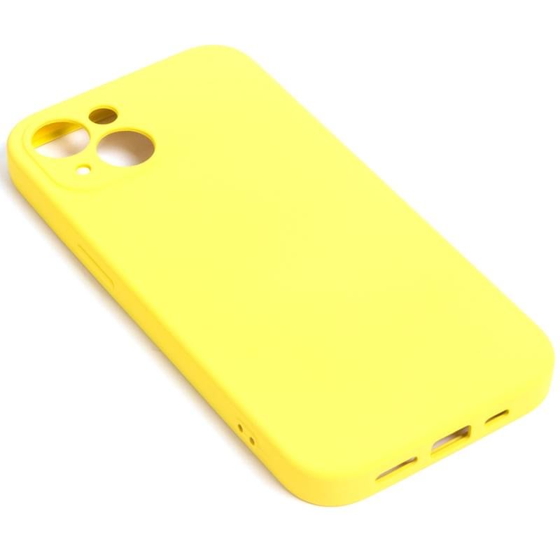Чехол для Iphone 13, X-Game, Силиконовый, Жёлтый (XG-HS68) - фото #1