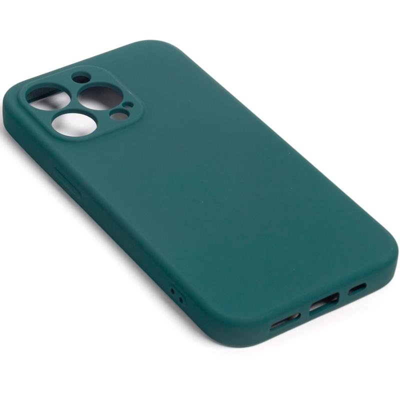 Чехол для Iphone 13 Pro, X-Game, Силиконовый, Тёмно-зелёный (XG-HS76) - фото #1