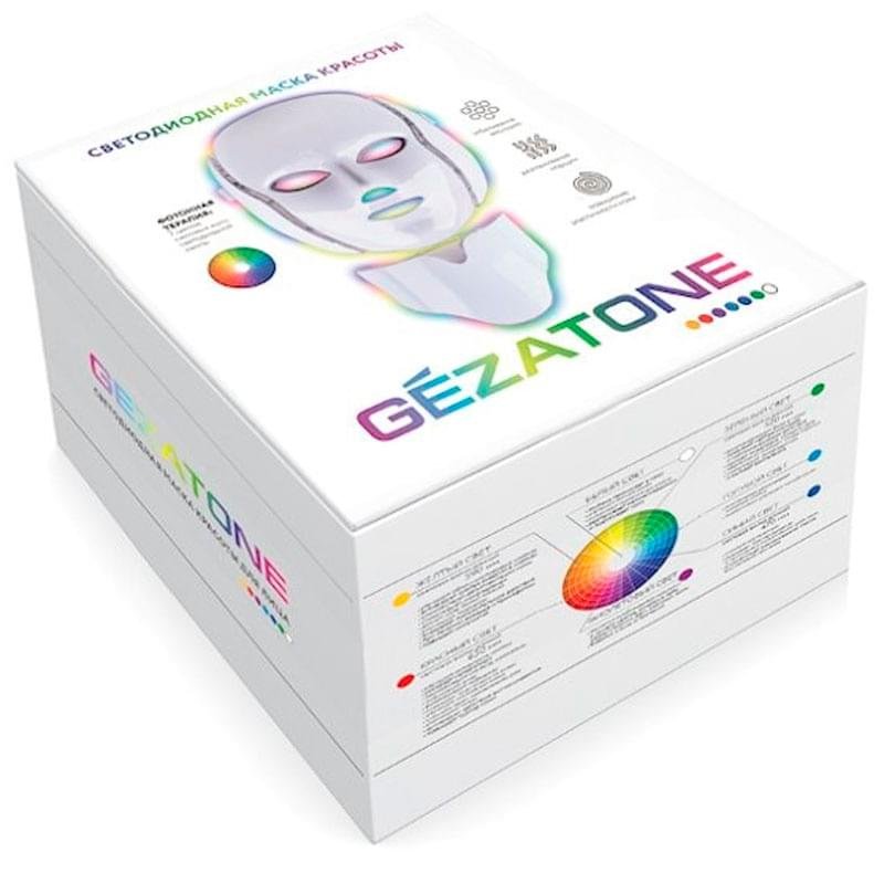 Gezatone, Светодиодная маска для лица, LED маска для омоложения лица m-1090 - фото #5