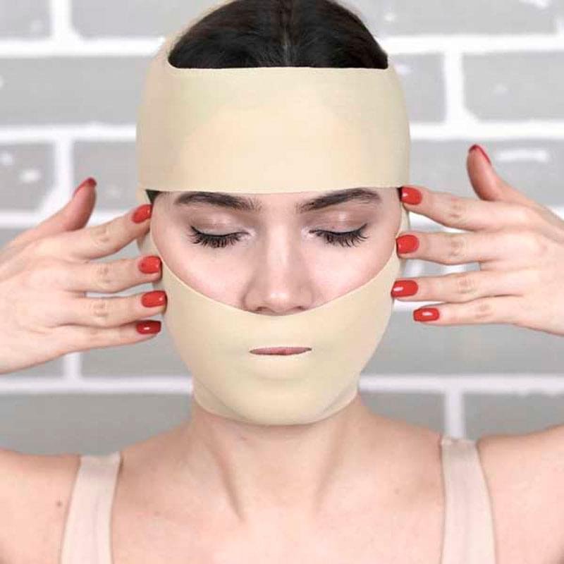 Gezatone, Маска бандаж для коррекции овала лица многоразовая, Компрессионная маска для подбородка и шеи - фото #2
